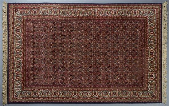 Machine Made Oriental Carpet, 6' 7 x 9' 8. (1 of 1)