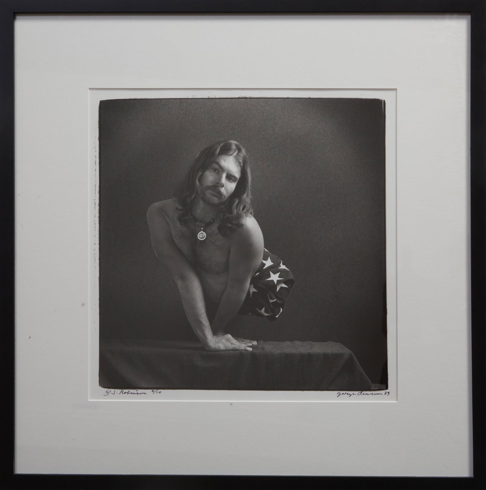 George Valentine Dureau (American/Louisiana, 1930-2014), "B.J. Robinson," 1983, Sight H.- 15 in., (1 of 6)