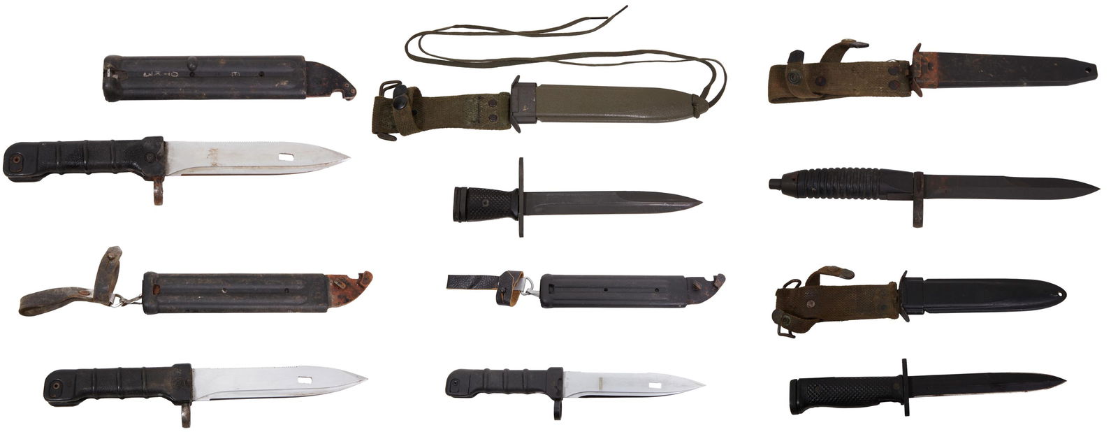 Six Bayonets, Longest- L.- Blade- 6 1/2 in. (6 Pcs.) (1 of 20)