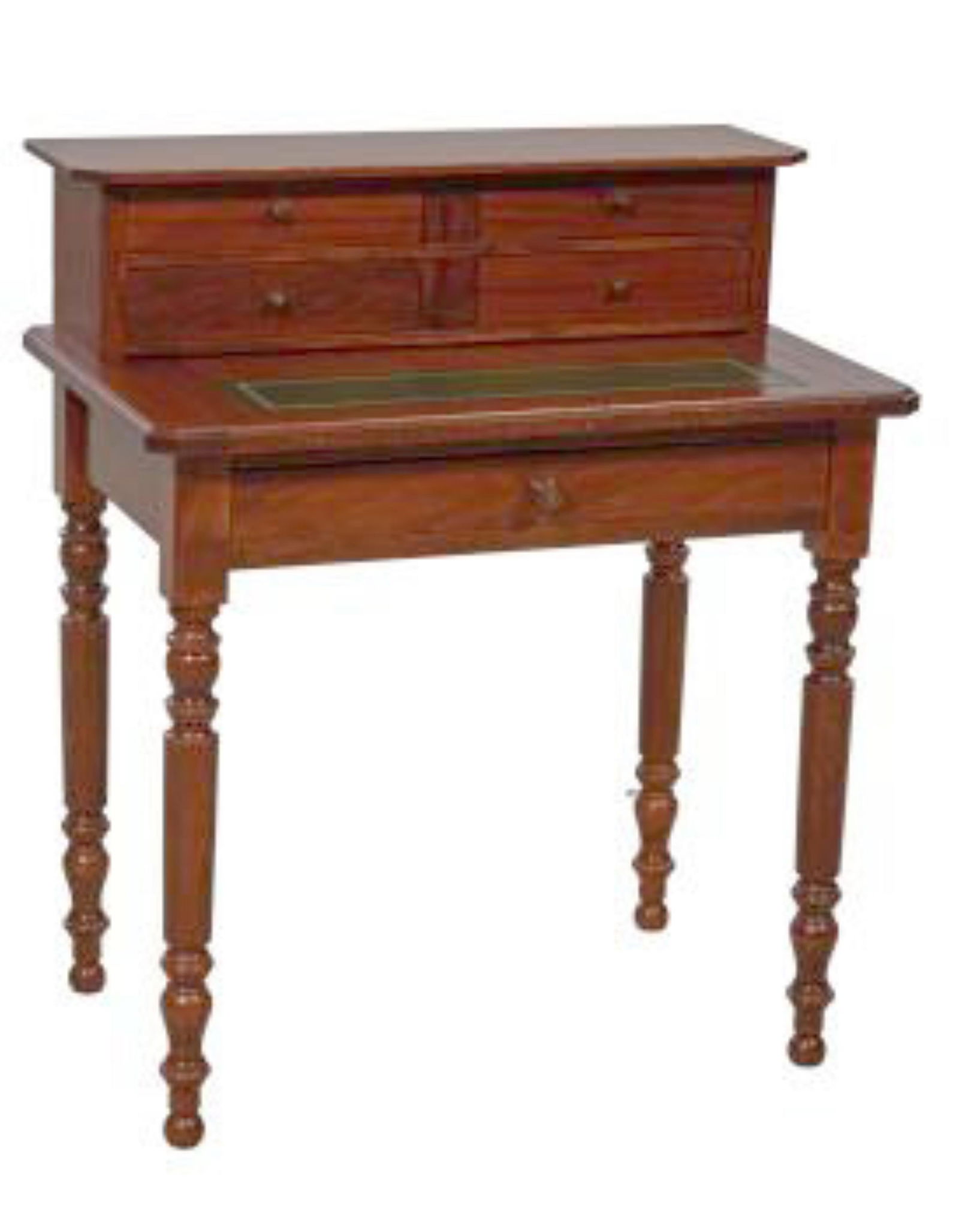 French Louis Philippe Walnut Bureau Plat, mid 19th c., H.- 36 in., W.- 31 in., D.- 19 1/4 in. (1 of 1)