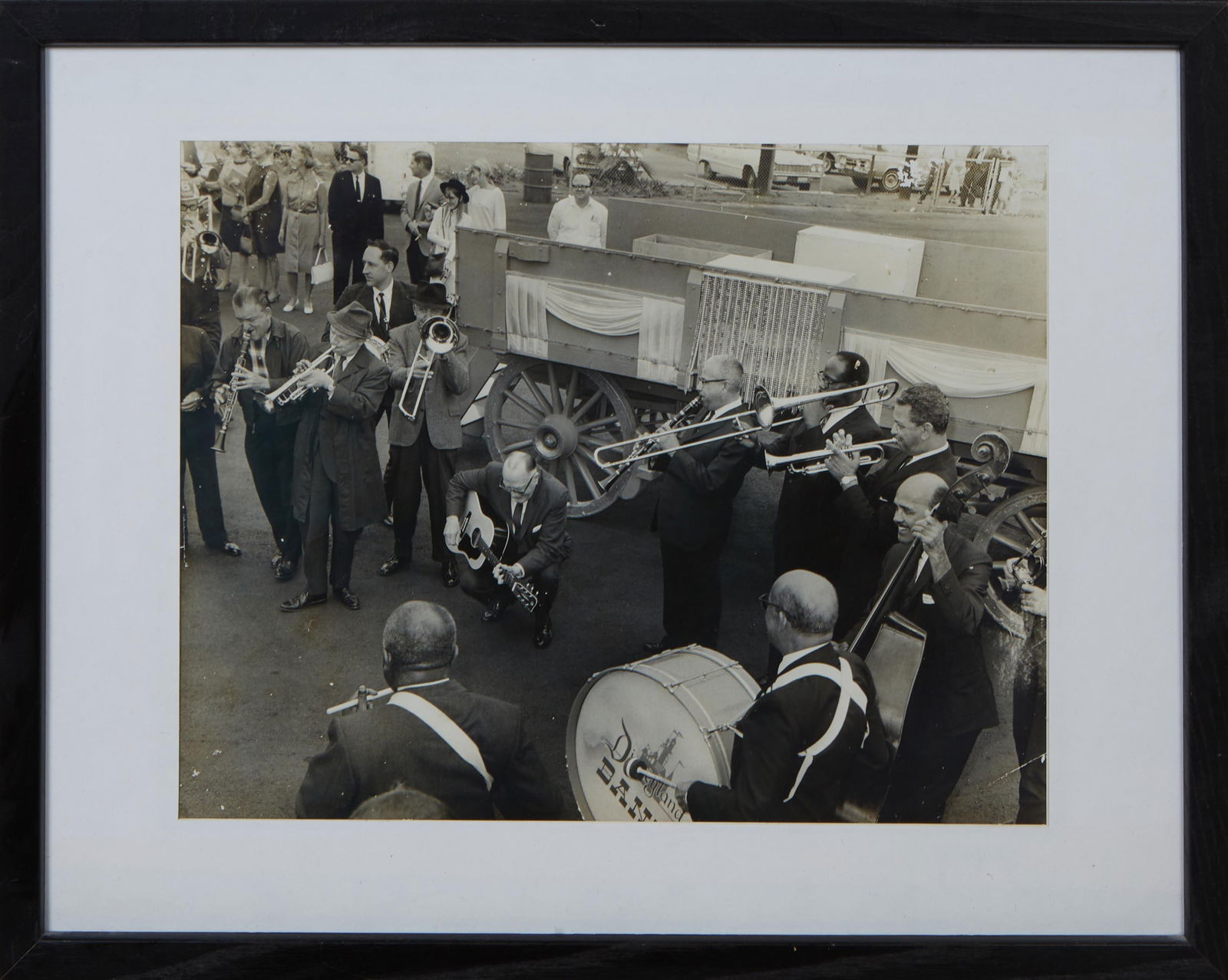 Ralston Crawford (American, 1906-1978), "Disneyland Brass Band, New Orleans," 20th c., Sight- H.- 10 (1 of 3)