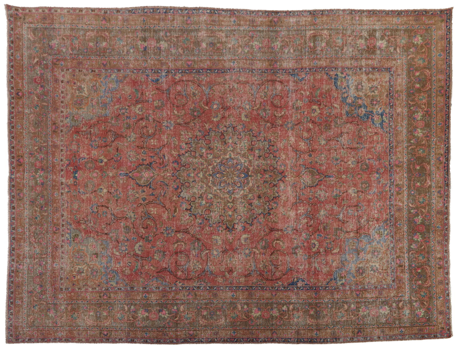 Persian Tabriz Carpet, 9' 10 x 12' 4. (1 of 6)