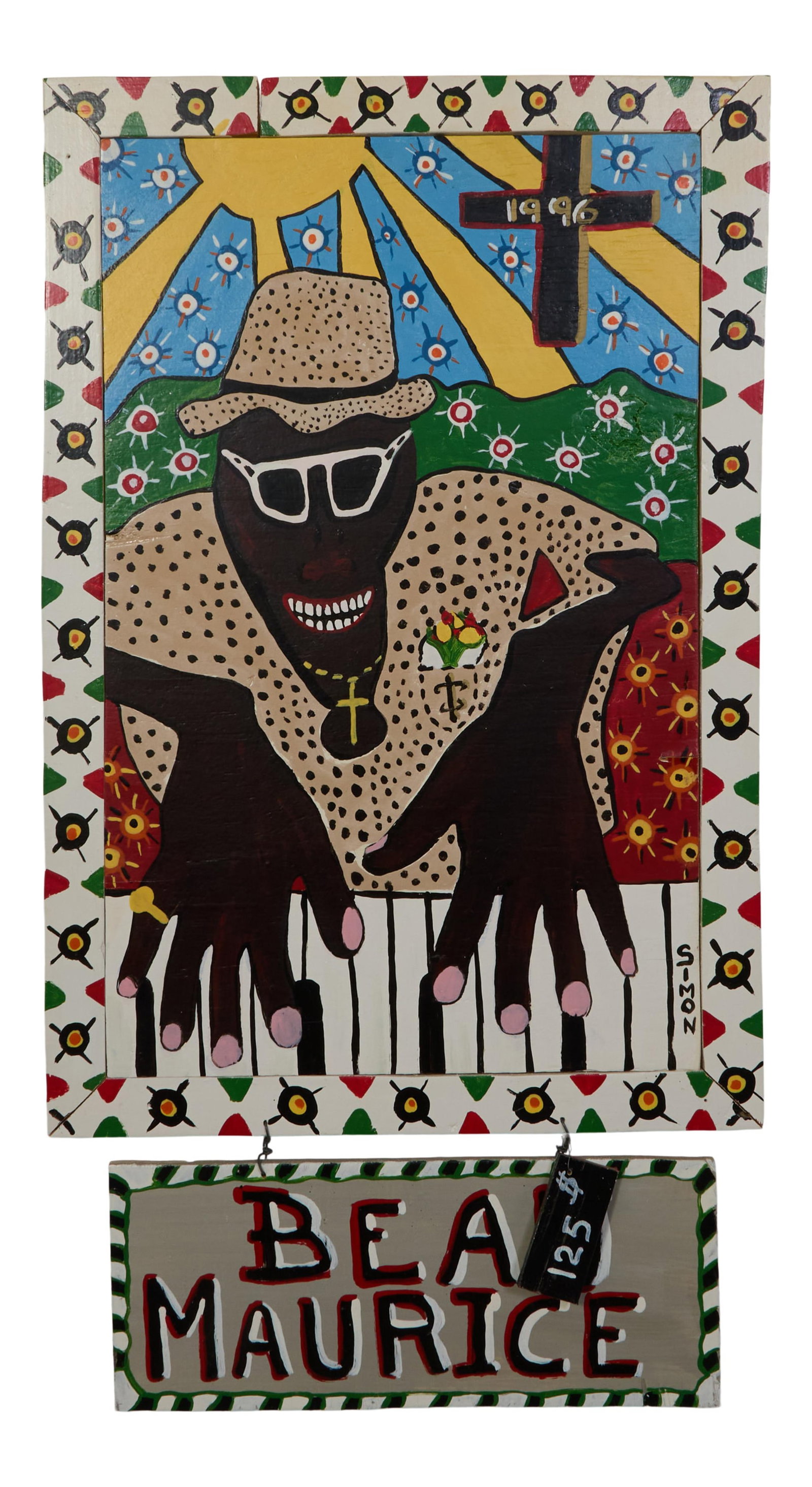 Simon Hardeveld (France/New Orleans, b. 1949), "Beau Maurice," 1996, Overall- H.- 34 1/2 in., Upper (1 of 4)