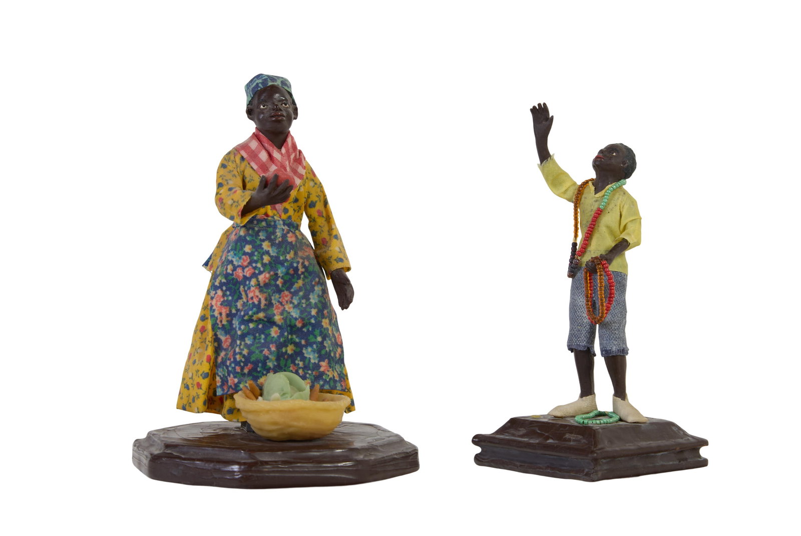 August A. Alfaro, Vargas Family Member (New Orleans/Florida, 1915-2011), Two Vargas Wax Figures, (1 of 5)