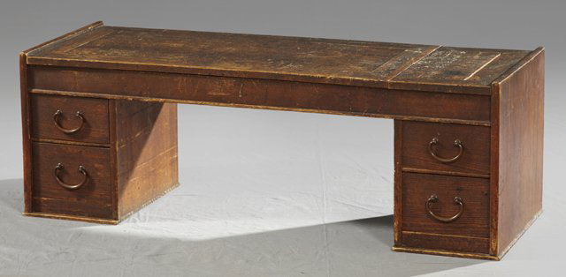 1475 Japanese Camphorwood Low Writing Desk Early 20th Dec 09