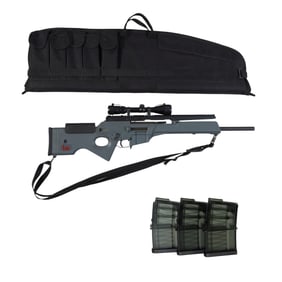 Heckler & Koch HK SL8-1 .223 Rem Rifle, L.- Barrel- 20 in., Overall- 38 in.; Buttstock- H.- 5 1/4