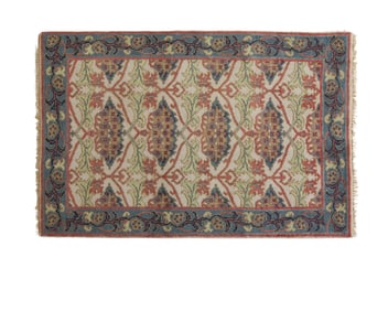 William Morris Arts & Crafts Carpet, 4' x 6'.