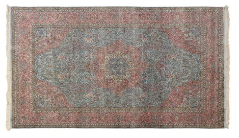 Persian Tabriz Carpet, 6' 2 x 10' 8.