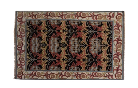 William Morris Arts & Crafts Carpet, 6' 2 x 9'.