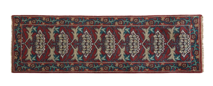 William Morris Arts & Crafts Runner, 2' 5 x 8'.