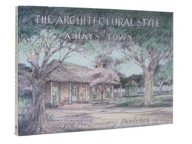 "The Architectural Style of A. Hays Town," 1985, H.- 11 3/8 in., W.- 15 7/8 in., D.- 1 in.