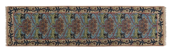 William Morris Arts & Crafts Runner, 2' 6 x 9' 10.