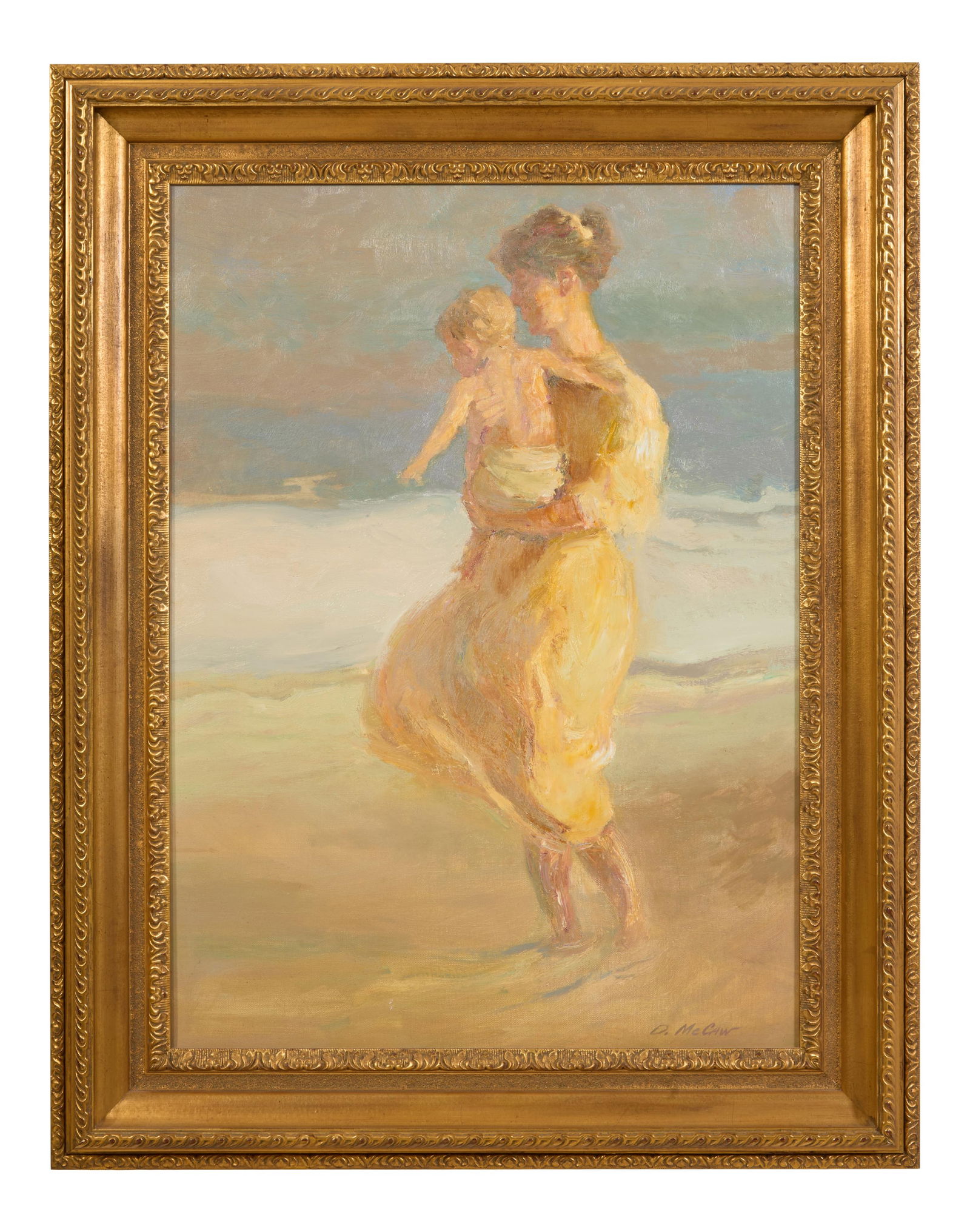 Dan McCaw (American/California, b. 1942), "Harmony," H.- 29 in., W.- 21 1/2 in., Framed- H.- 37 1/2 (1 of 6)