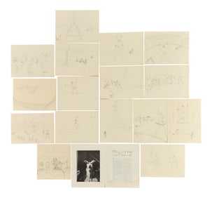 Alexander Calder (American, 1898-1976), "Calder's Circus" Portfolio, 1964, Folio- H.- 17 1/8 in.,