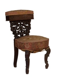 French Napoleon III Prie Dieu, c. 1870, H.- 32 in., W.- 18 1/2 in., D.- 21 in.
