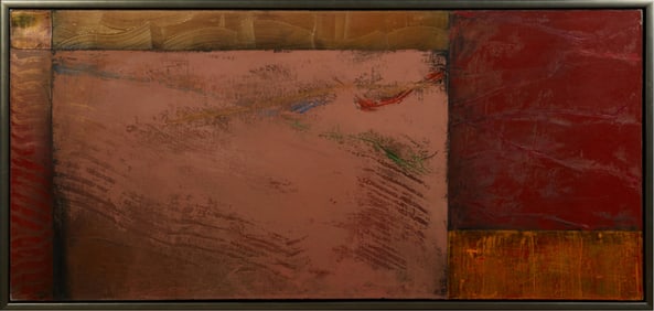 Robert Rector (American/Louisiana, b. 1946), "Untitled Abstract," 20th c., H.- 24 in., W.- 52 in.