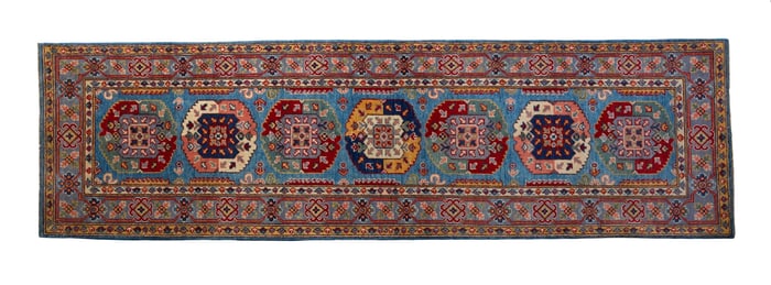 Uzbek Bokhara Runner, 2' 9 x 9' 6.