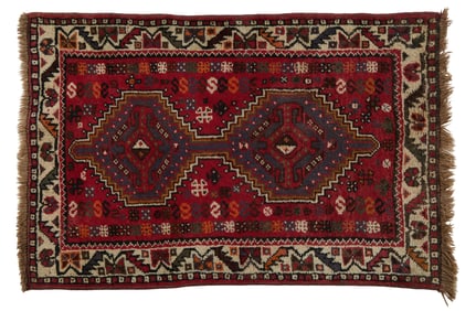 Persian Kelardasht Carpet, 2' 7 x 4' 2.