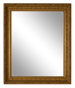 French Louis XVI Style Mirror, 19th c., H.- 28 in., W.- 23 1/2 in.