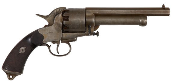 Reproduction LeMat Navy Double Barrel Black Powder Revolver, F. Lli Pietta, Italy, 20th c., Barrel-