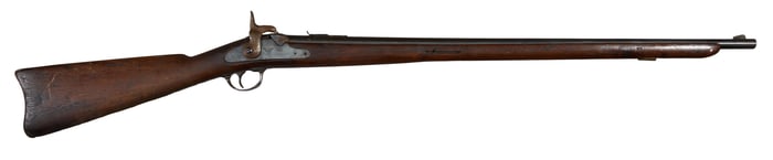 Reproduction US Springfield Model 1873 Rifle, Barrel- L.- 30 in., Overall- L.- 47 in., Buttstock-