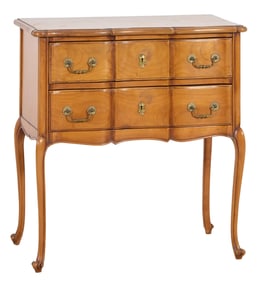 French Louis XV Style Commode, 20th c., H.- 33 3/4 in., W.- 31 1/2 in., D.- 17 1/2 in.