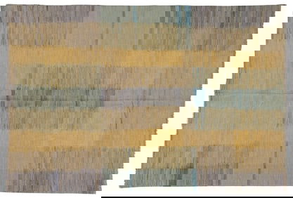 Turkish Kilim Carpet, 7' x 10'.