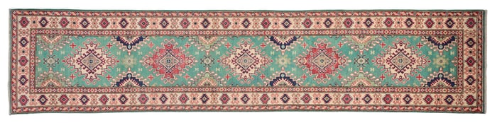 Uzbek Kazak Runner, 2' 9 x 12' 3.