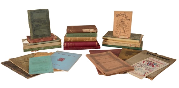 Large Group of Twenty-Five Publications of Southern Interest, 19th/20th c., (25 Pcs.)