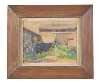 Charles Oglesby Longabaugh (Illinois/NewOrleans, 1885-1944), "Red Man," 1939, Sight- H.- 9 3/8 in.,