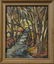 John H. Rockwell, "Forest and Stream," 1956, oil on boa