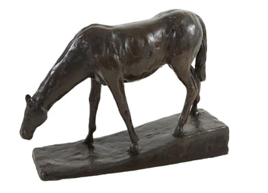 After Edgar Degas (French, 1834-1917), "Cheval ? l?abreuvoir (Horse at the Waterhole)," c. 1950, H.-