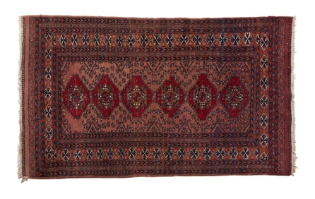 Vintage Oriental Carpet, 3' 1 x 5' 1.