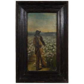 In the Manner of William Aiken Walker (American, 1839-1921), "Picking Cotton," late 19th/early 20th