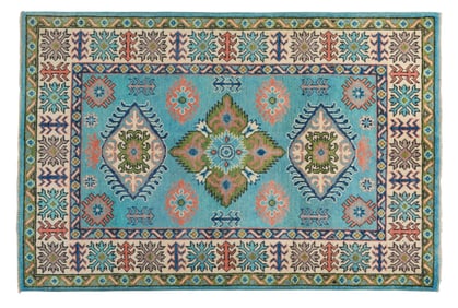 Uzbek Kazak Carpet, 3' 3 x 5'.