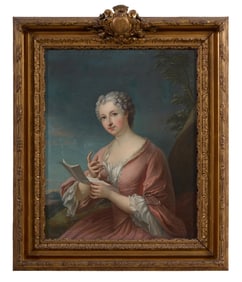 French School (18th Century), "Portrait of Francoise Gillonne de Montmorency, Duchess of Antin