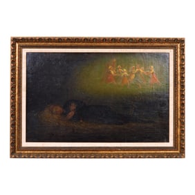 Attributed to Enoch Wood Perry, Jr., N.A. (American/New Orleans/New York, 1831-1915), "Last Vision