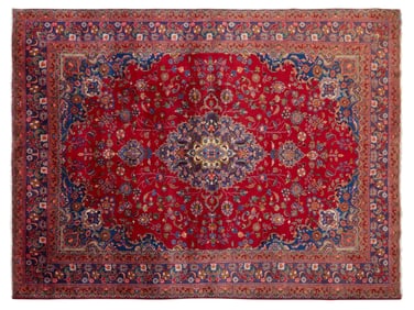 Persian Mashad Carpet, 9' 8 x 12' 3.