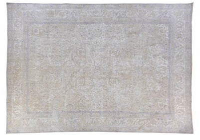 Semi Antique Persian Tabriz Carpet, 9' 7 x 12' 1.