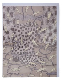 George Febres (Ecuadorian/Louisiana, 1943-1996), "Alligator Boots," 1976, Paper- H.- 23 3/4 in., W.-
