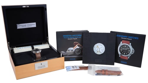 Officine Panerai Radiomir 1936 PAM00249 World Limited Special Edition Black Men's Wristwatch,