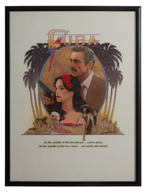 Richard Amsel (Canadian, b. 1949), "Cuba," Sight- H.- 38 1/2 in., W.- 28 1/2 in., Framed- H.- 41