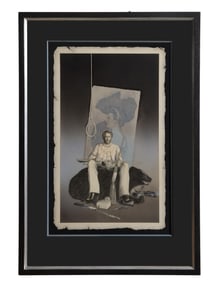 Richard Amsel (American, 1947-1985), "Life and Times of Judge Roy Bean (Featuring Paul Newman),
