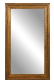 French Empire Giltwood Overmantel Mirror, early 19th c., H.- 66 1/2 in., W.- 39 1/2 in.