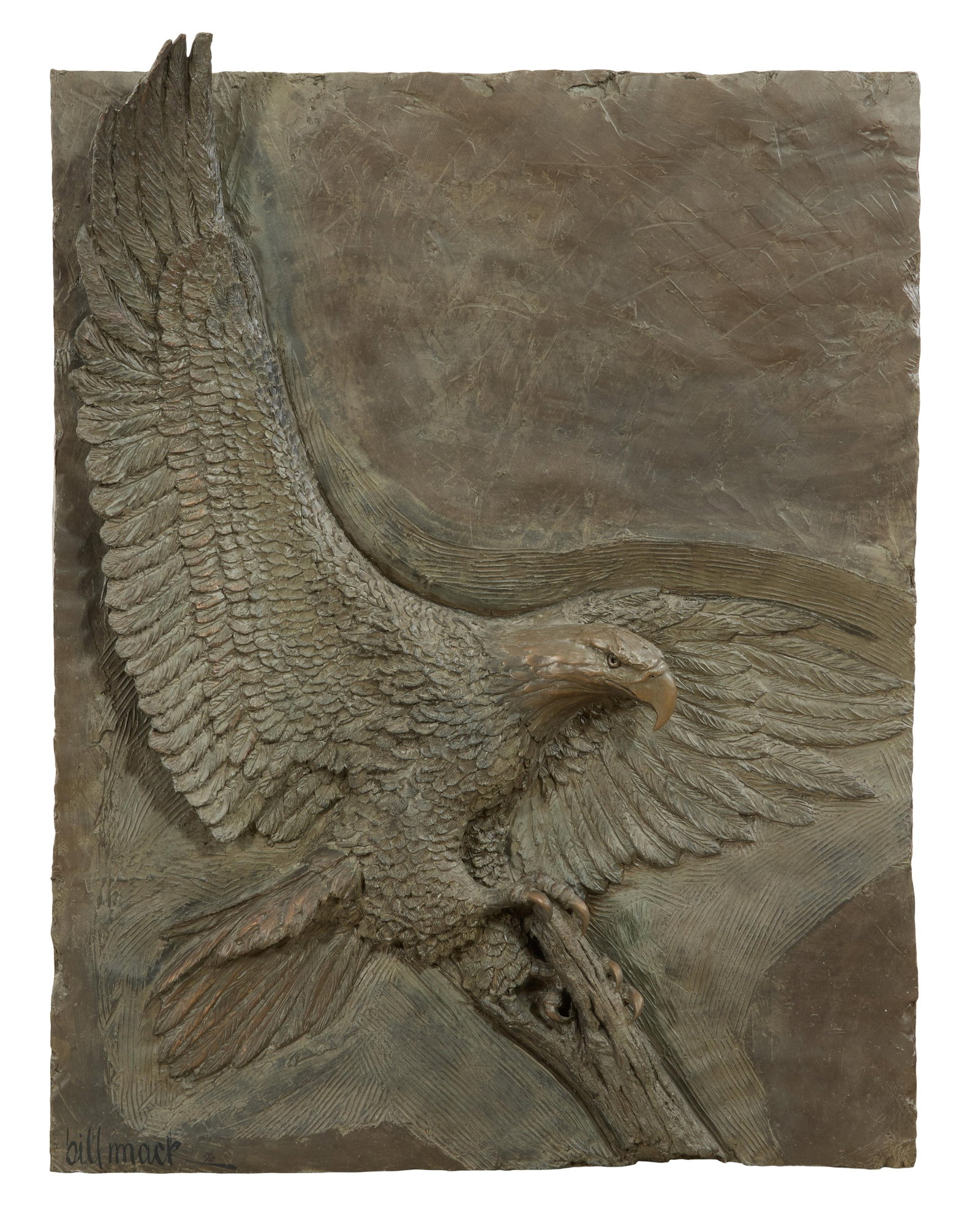 Bill Mack (American/Minnesota, b. 1949), "Majestic," H.- 40 1/2 in, W.- 34 1/2 in, D.- 5 in. (1 of 2)