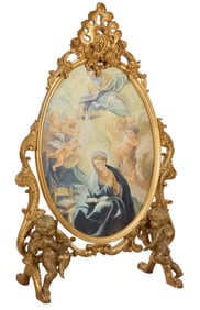 Jane Wier Garrison (American/Arizona/California/Arkansas, 20th century), "The Annunciation," H.- 72