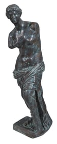 After Alexandros of Antioch (Greek, 2nd Century), "Venus de Milo," H.- 24 in., W.- 8 in., W.- 5 1/2