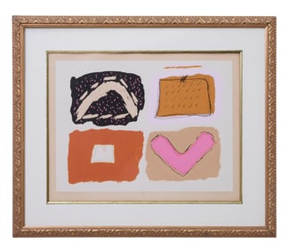 Ida Rittenberg Kohlmeyer (American/Louisiana, 1912-1997), "Four for the CAC," 1980, Sight- H.- 17