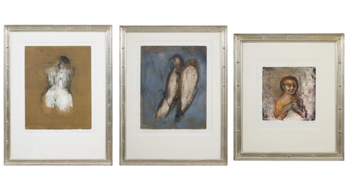 Kathleen Morris (American, b. 1946), "Torso,", "Spring Wings," and "Secret Prayer," The Larger