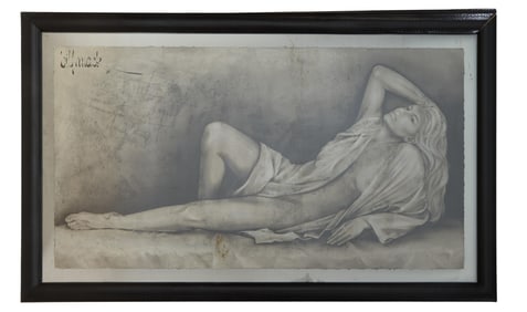 Bill Mack (American, b. 1949), "Radiance," 1992, H.- 26 in., W.- 48 in., Framed H.- 34 in., W.- 56